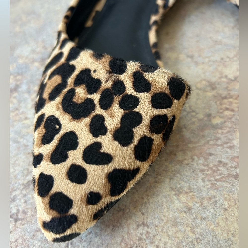 Steve Madden Audriana Cow Printed Hair Ballet Flats size 6M NWOT - Picture 8 of 8
